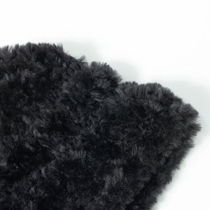 Misu à Barbe ONE STRIPE FURRY HAT BLACK