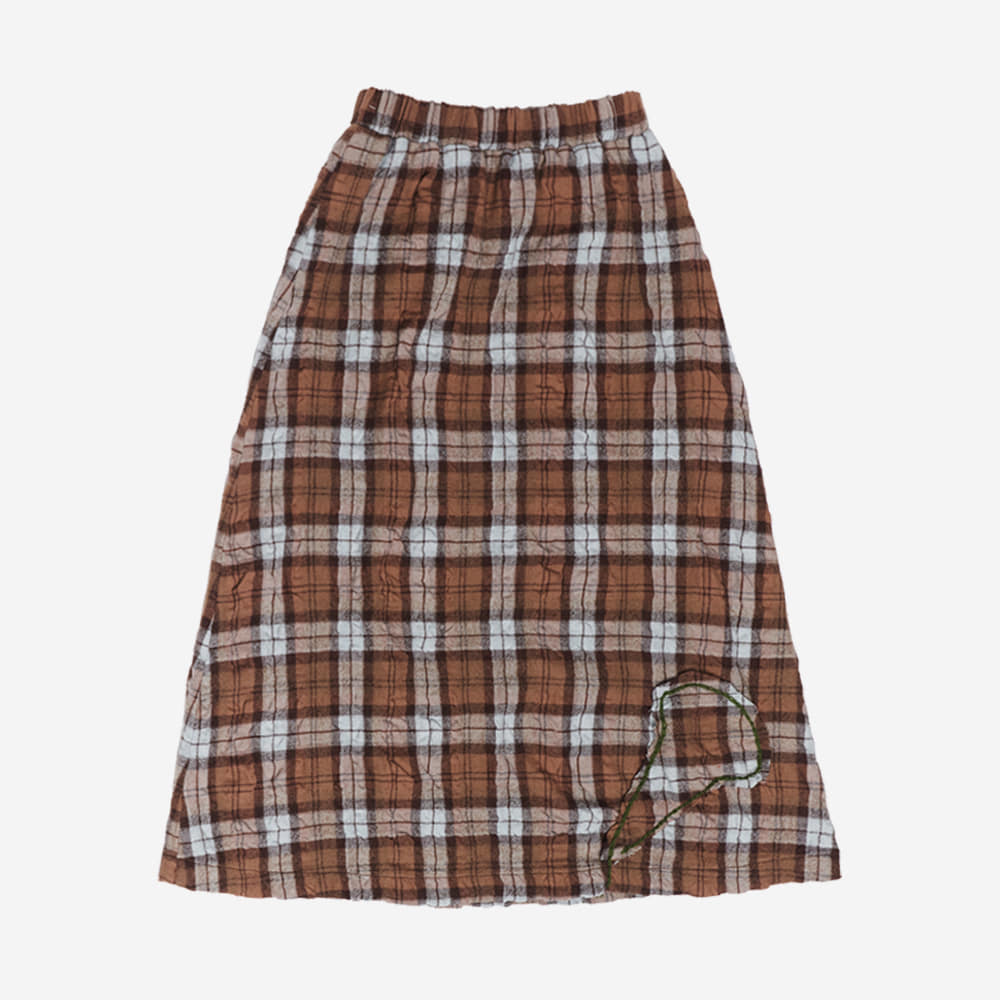 MISU À BARBE LUG B SKIRT BROWN