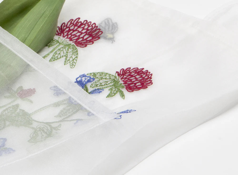 Brigitte Tanaka RED FLORIST ORGANZA BAG