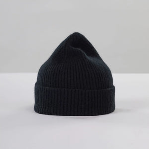 Le Bonnet Classic Beanie, unisex, lambswool and caregora