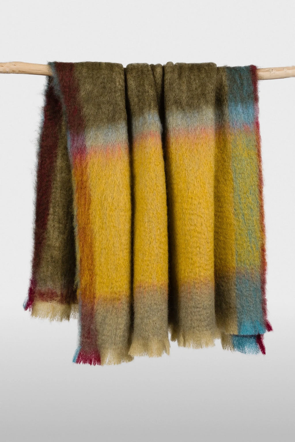 Mantas Ezcaray Rozco Mohair Wool Blanket