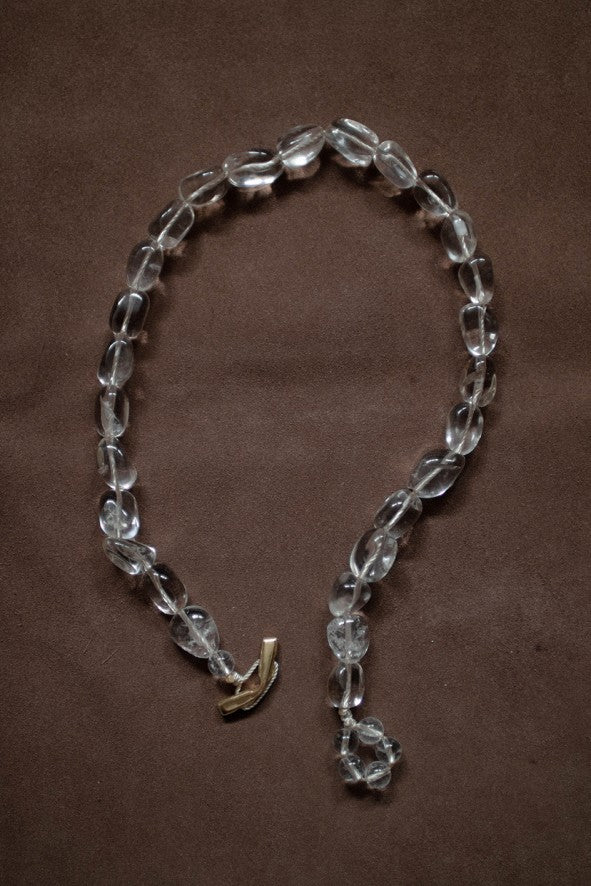 LEPAGÓN NECKLACE 38/25 ROCK CRYSTAL