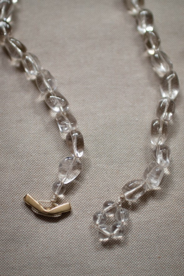 LEPAGÓN NECKLACE 38/25 ROCK CRYSTAL