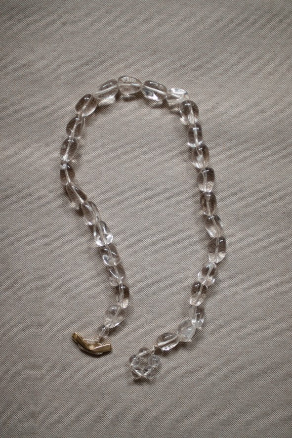 LEPAGÓN NECKLACE 38/25 ROCK CRYSTAL