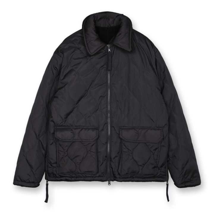 TAION Down x Fleece Reversible shirts Jacket – kyo journal TAION Down x Fleece Reversible shirts Jacket – kyo journal