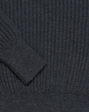 Studio de Lostanges UNISEX FUNNEL NECK SWEATER RED/NAVY