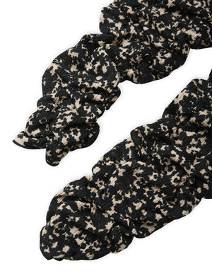MADS NØRGAARD POLLUX PISA LEGGINGS, PARCHMENT/BLACK