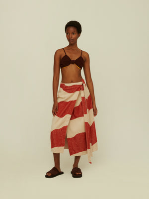 OAS Company Amber Dune Bay Terry Skirt