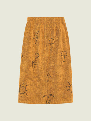 OAS COMPANY Tattoo Bay Terry Skirt