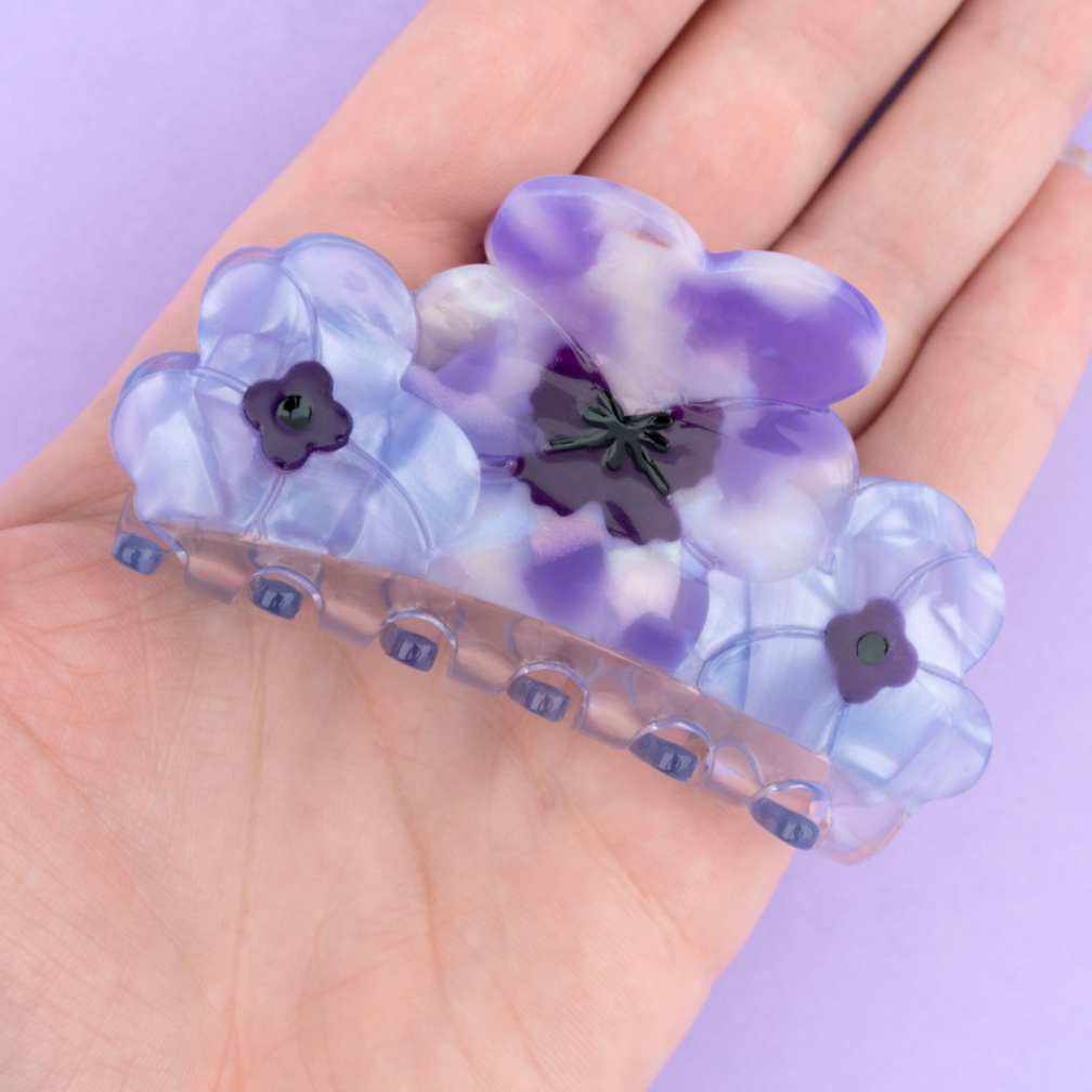 Coucou Suzette Hair Claw FLOWER POWER!