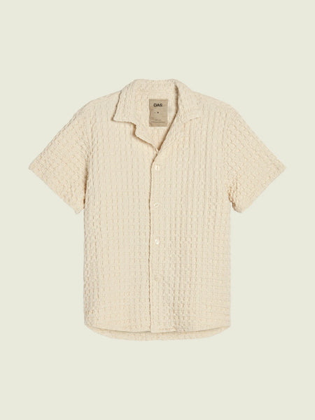 【限定品】 Waffle Jaffa Ecru COMPANY OAS Shirt journal kyo – トップス