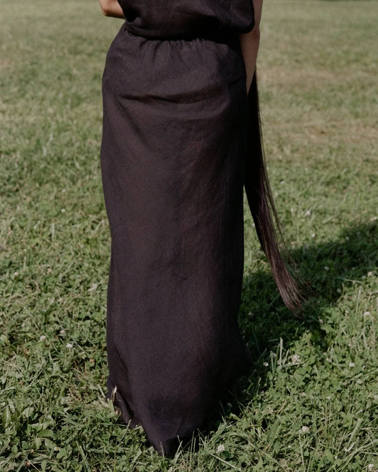 Baserange Dydine Skirt Sheer Linen