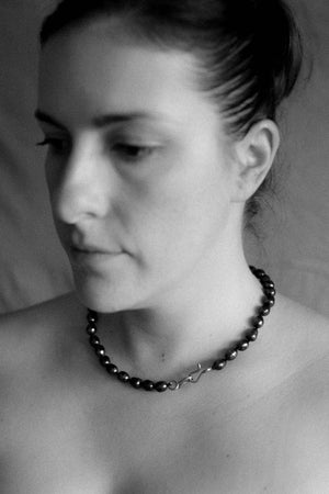 LEPAGóN Black Pearls Necklace