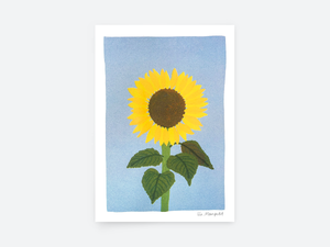 LÉA MAUPETIT Risograph print A4 FLOWER Series